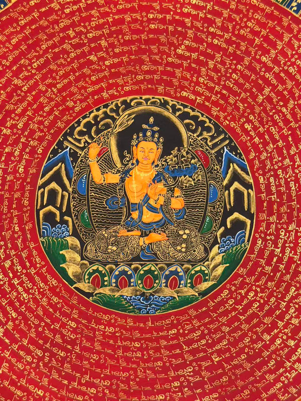 Om Mantra Mandala Thangka