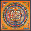 Kalachakra Mandala Tibetan Thangka Painting