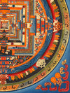 Kalachakra Mandala Tibetan Thangka Painting