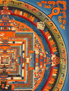 Kalachakra Mandala Tibetan Thangka Painting