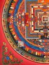 Kalachakra Mandala Tibetan Thangka Painting