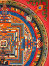 Kalachakra Mandala Tibetan Thangka Painting