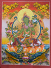 Green Tara Thangka