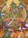 Green Tara Thangka