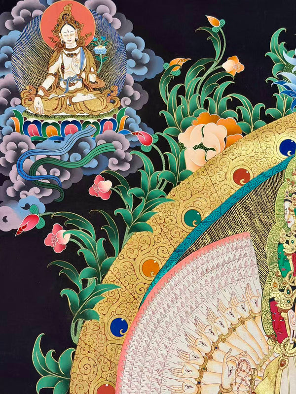 Avalokiteshvara Large Thangka Painting