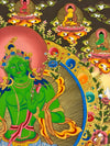 Green Tara Large Thangka