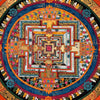 Kalachakra Mandala Tibetan Thangka Painting