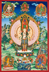 Avalokiteshvara Thangka Painting