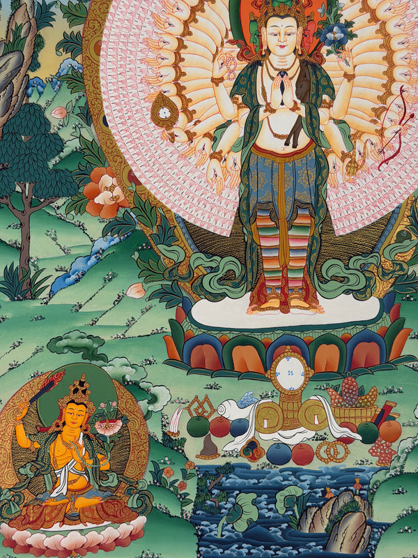 Avalokiteshvara Thangka Painting
