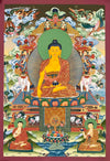 Shakyamuni Buddha Thangka