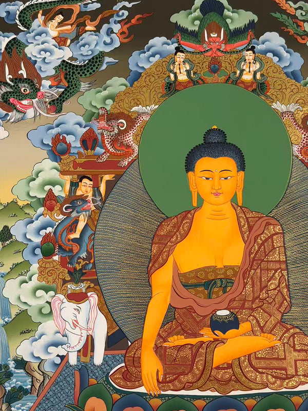 Shakyamuni Buddha Thangka