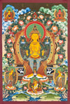 Maitreya Buddha Thangka