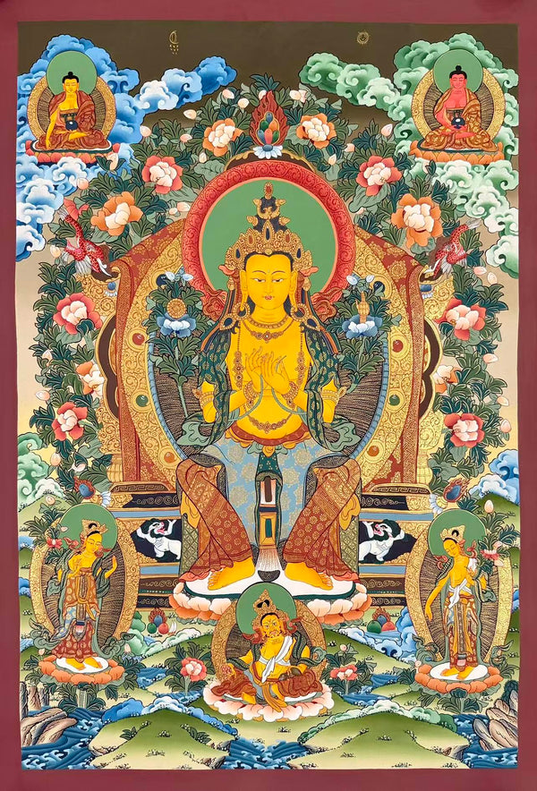 Maitreya Buddha Thangka
