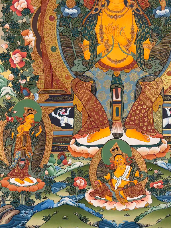 Maitreya Buddha Thangka