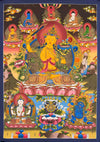 Manjushri Large Masterpiece Thangka