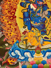 Black Jambala Masterpiece Large Thangka