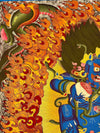 Black Jambala Masterpiece Large Thangka