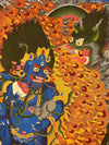 Black Jambala Masterpiece Large Thangka