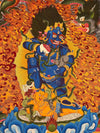Black Jambala Masterpiece Large Thangka