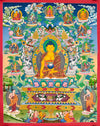 Shakyamuni Buddha Large Thangka