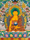 Shakyamuni Buddha Large Thangka