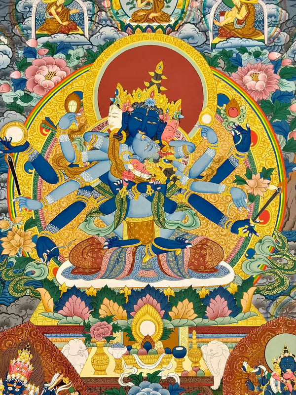 Guhyasamaja Masterpiece Thangka