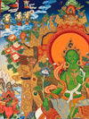 Green Tara Thangka