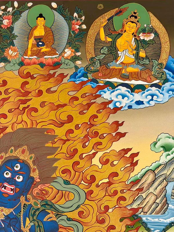 Vajrapani Masterpiece Thangka