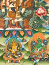 Vajrasattva Consort Thangka