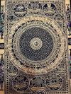 Om Mantra Mandala Large Thangka