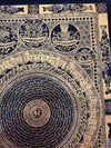 Om Mantra Mandala Large Thangka