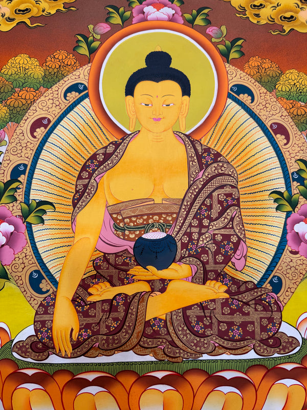 Shakyamuni Buddha Thangka
