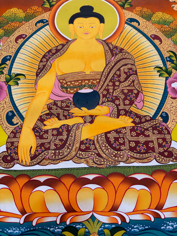 Shakyamuni Buddha Thangka