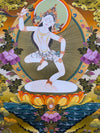 Machig Labdron Tibetan Thangka Painting