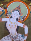 Machig Labdron Tibetan Thangka Painting