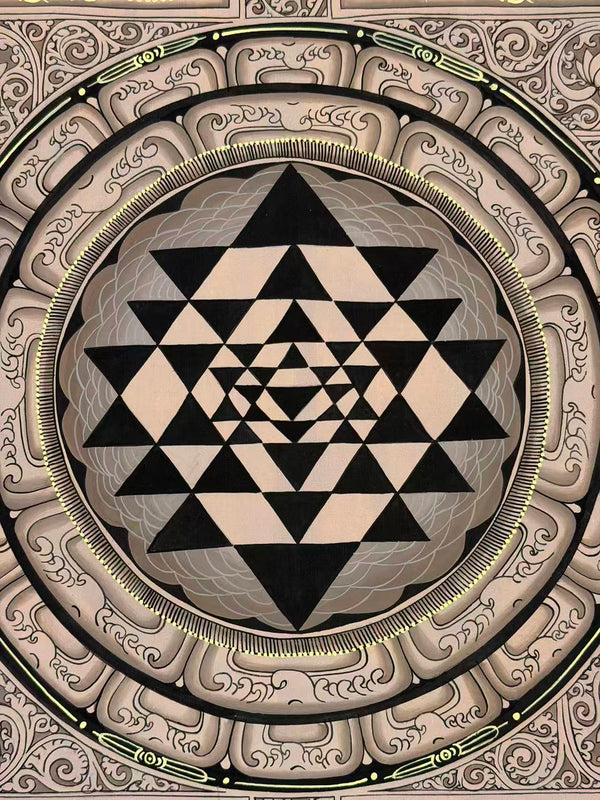 Shree Yantra Mandala Thangka