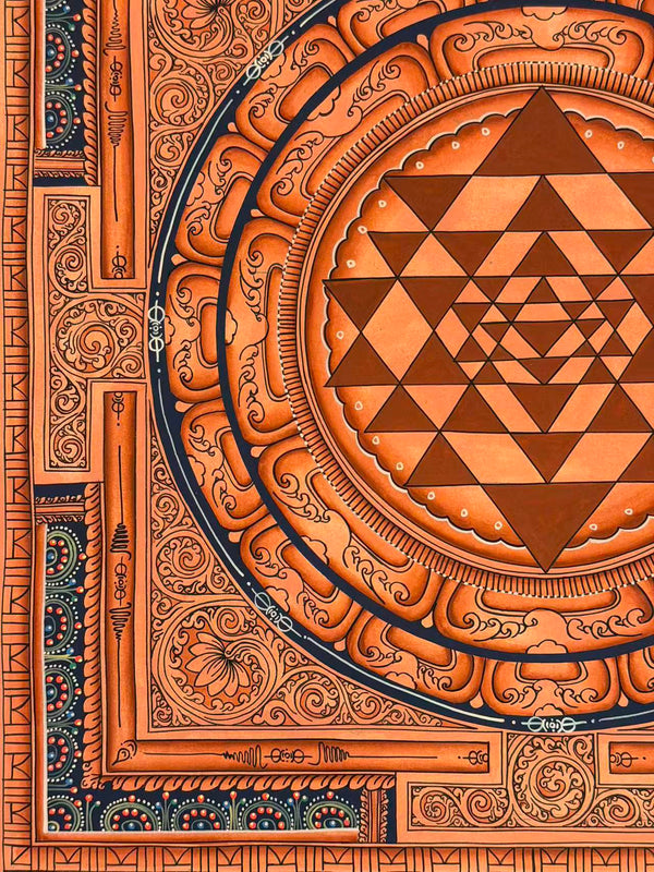 Shree Yantra Mandala Thangka