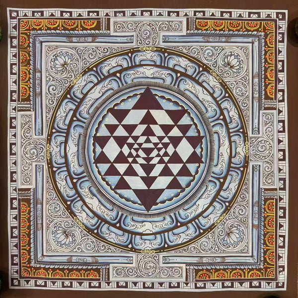 Shree Yantra Mandala Thangka