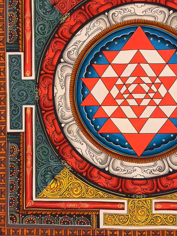Shree Yantra Mandala Thangka
