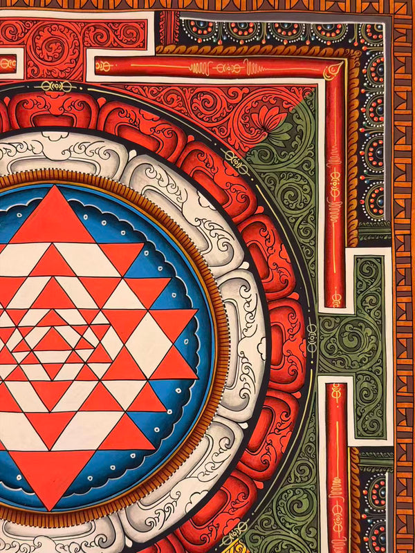 Shree Yantra Mandala Thangka