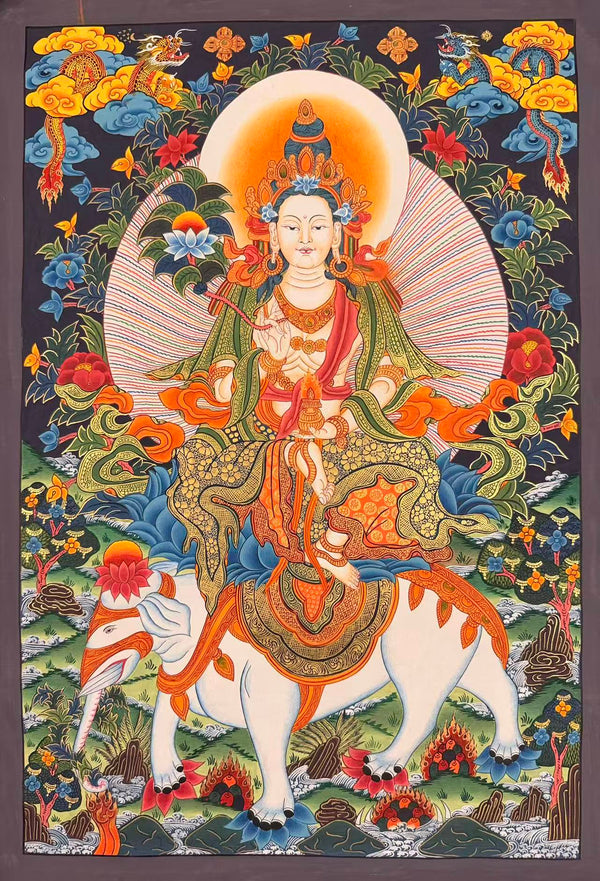 Samantabhadra Bodhisattva Thangka