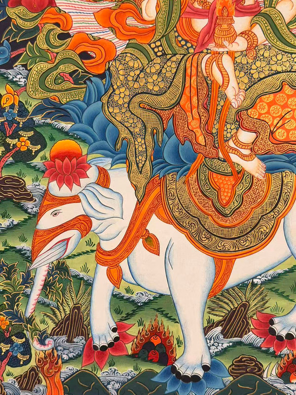 Samantabhadra Bodhisattva Thangka