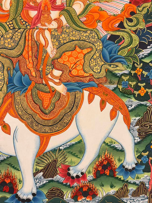 Samantabhadra Bodhisattva Thangka
