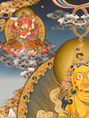 Pancha(Five) Jambhala Large Thangka