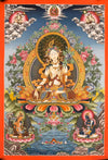 White Tara Large Thangka