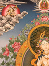 White Tara Large Thangka