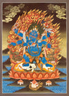 Six Arm Mahakala Thangka