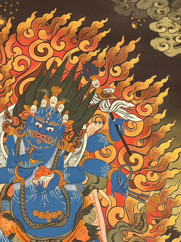 Six Arm Mahakala Thangka