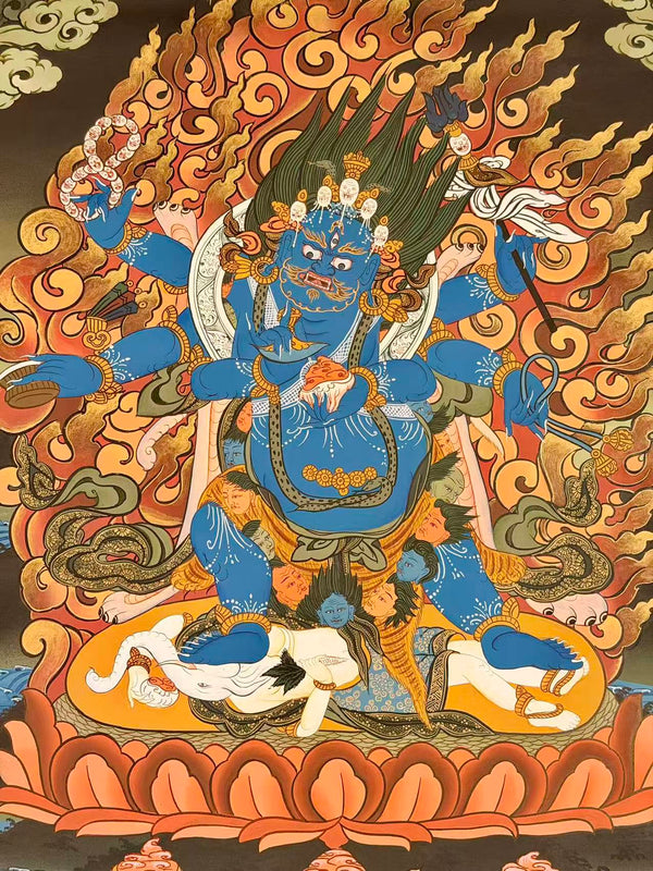 Six Arm Mahakala Thangka