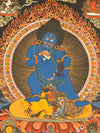 Black Jambala Masterpiece Thangka